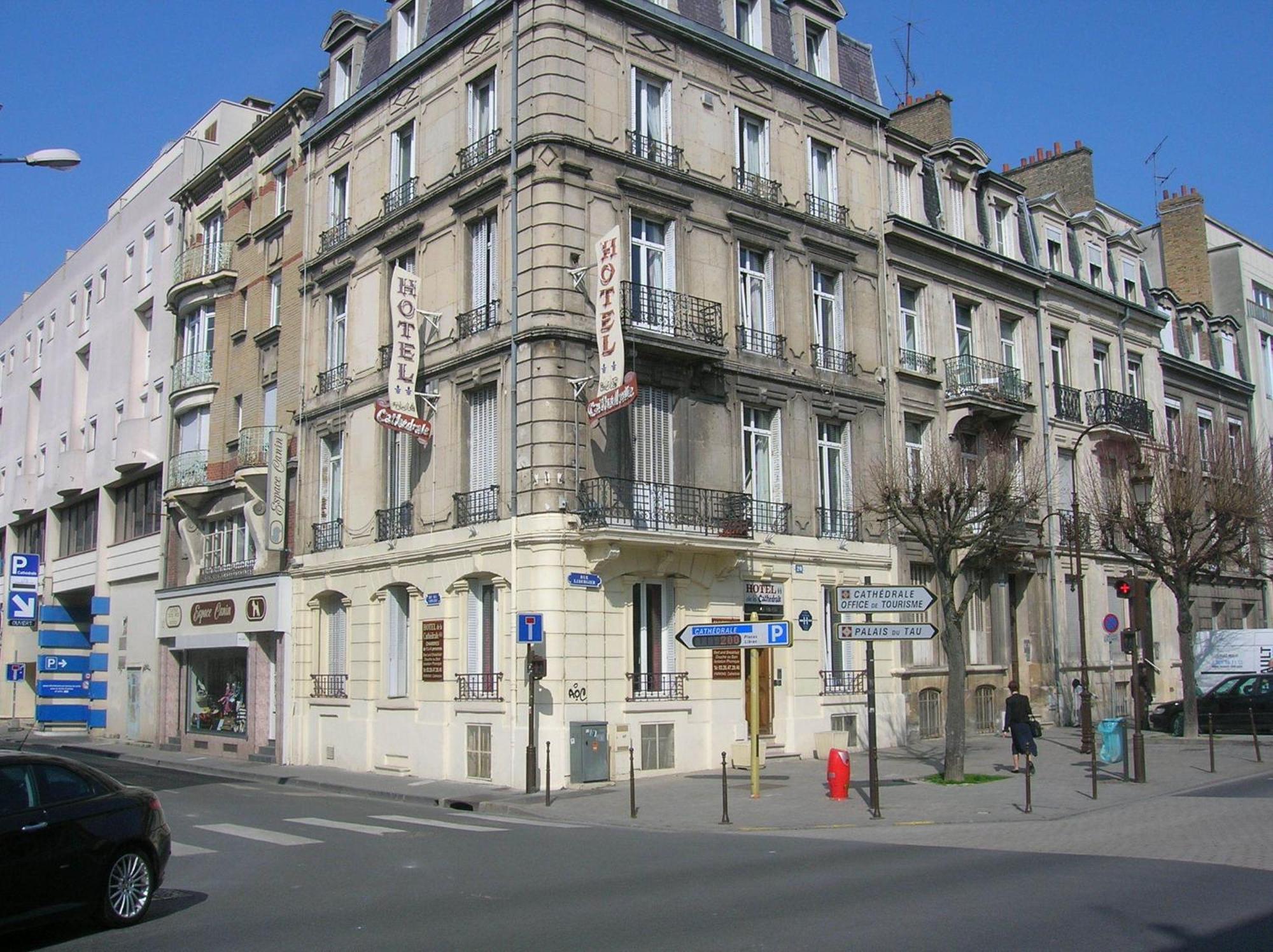 Hotel De La Cathedrale Reims Exterior foto